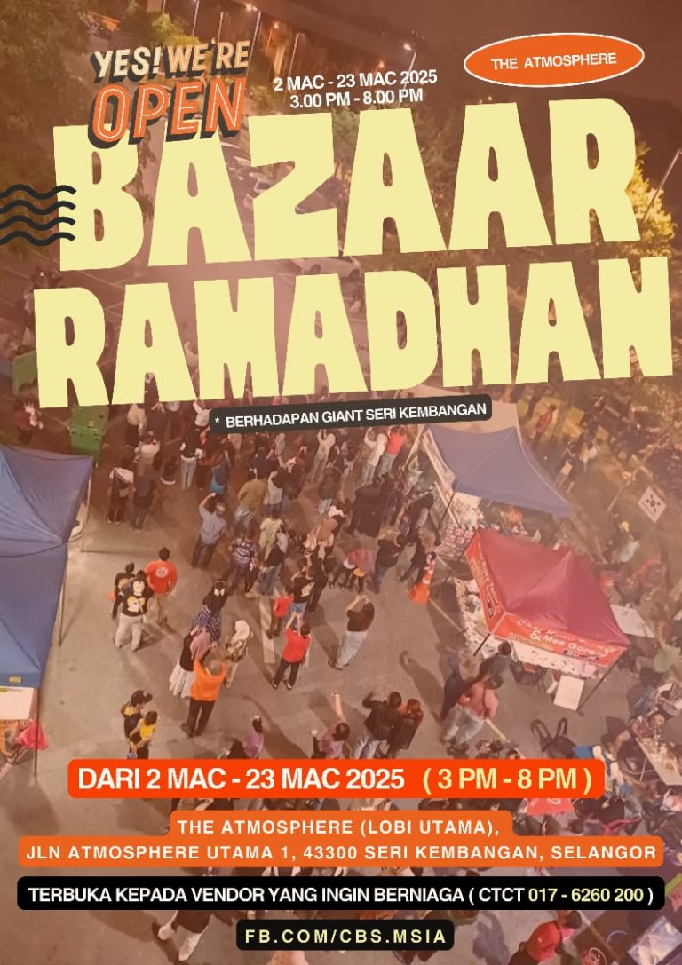 Bazaar Ramadhan poster