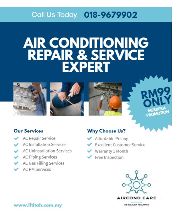 Flyers-Aircond Care (Iftitah C-27-G)