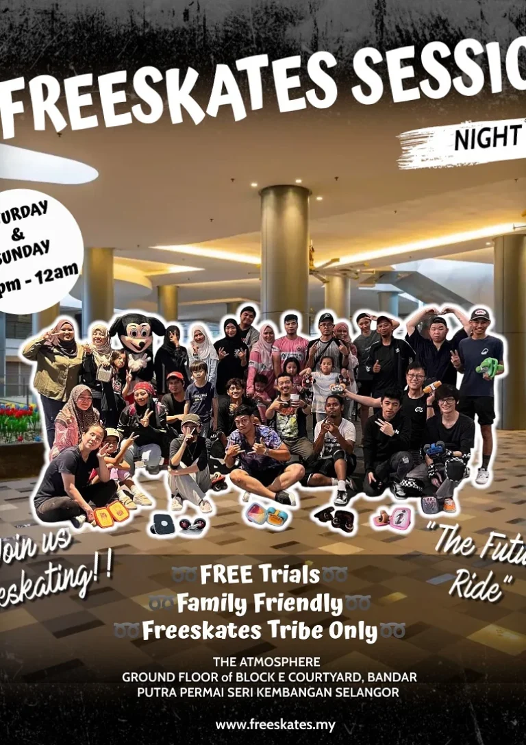 Freeskates with TA logo