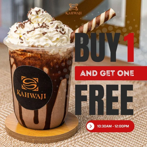 Kahwaji Kafe Buy 1 Free 1