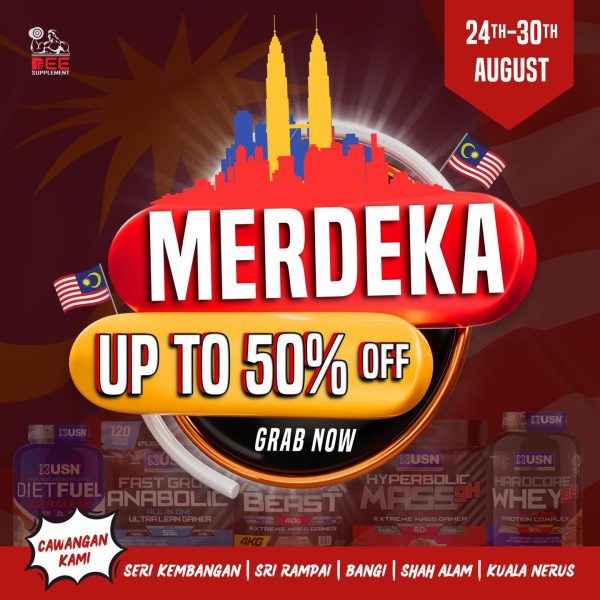 Merdeka Sales up to 50% off