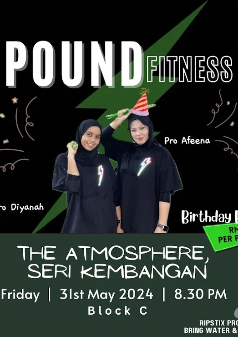 Pound Fitness Birthday Bash Fri 310524