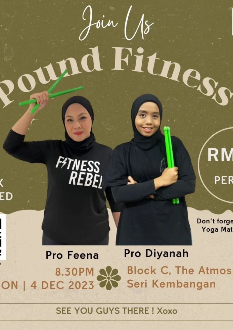 Pound Fitness Class 041223